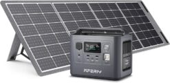 AFERIY P210 Tragbare Energie-Station | Solarbatterie | 2400W 2048Wh  | 400W Solarpanel