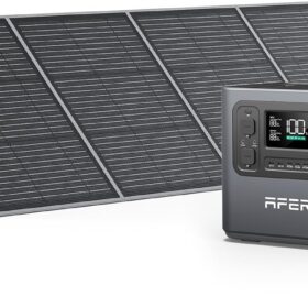 AFERIY P210 Tragbare Energie-Station | Solarbatterie | 2400W 2048Wh  | 400W Solarpanel
