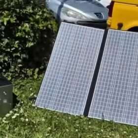 Batterie Solar-Generator Tragbar | AFERIY P110-D 1200W | 200W Solarpanel photo review