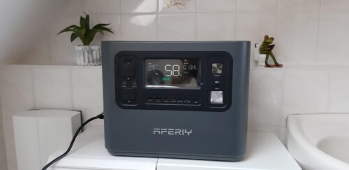 Batterie Solar-Generator Tragbar | AFERIY P110-D 1200W | 200W Solarpanel photo review