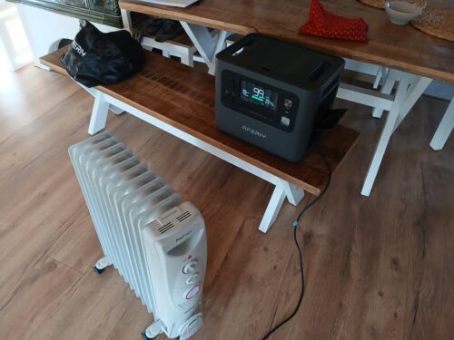 Batterie Solar-Generator Tragbar | AFERIY P110-D 1200W | 200W Solarpanel photo review