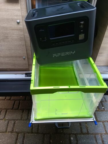 Batterie Solar-Generator Tragbar | AFERIY P110-D 1200W | 200W Solarpanel photo review