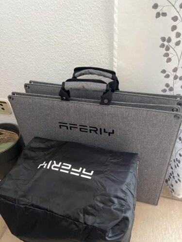 Batterie Solar-Generator Tragbar | AFERIY P110-D 1200W | 200W Solarpanel photo review