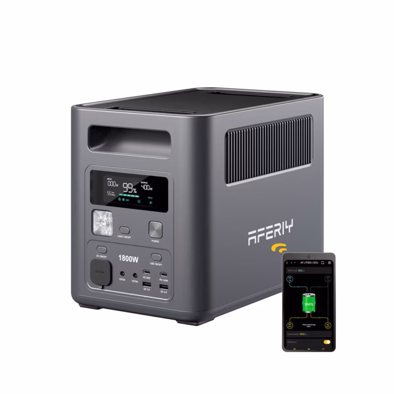 AFERIY Nomad1800 P180: tragbare Powerstation mit 1800 W und 1024 Wh