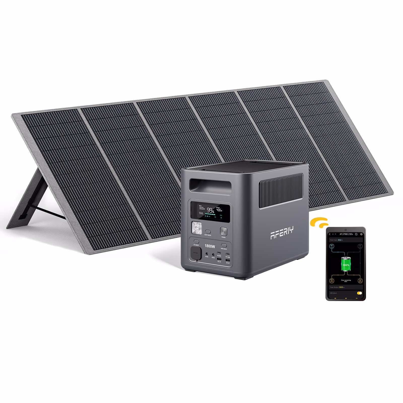 AFERIY Nomad1800 P180: tragbare Powerstation mit 1800 W und 1024 Wh - 3