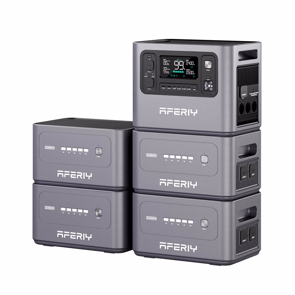AFERIY P280-B: 2048-Wh-Zusatzakku für die P280 - 4